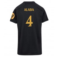 Dámy Fotbalový dres Real Madrid David Alaba #4 2023-24 Třetí Krátký Rukáv